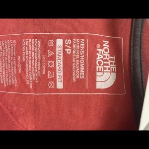 North face Men’s Small t Shirt